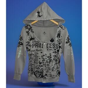 Disney Parks Princess Once Upon a Time Happily Ever After Zip Hoodie Jacket - XS